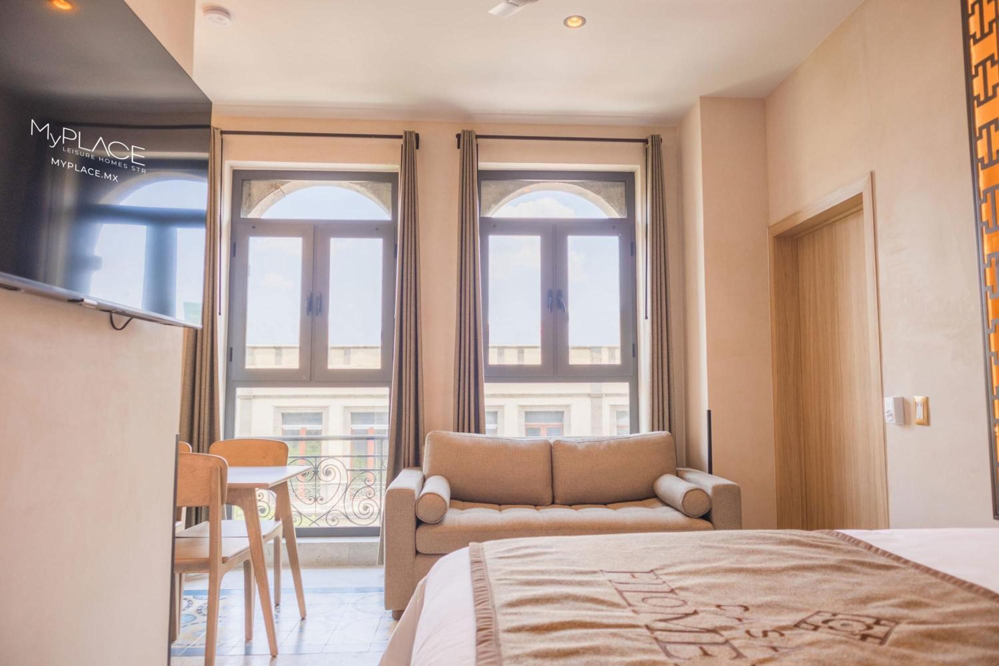 High End Studio Few Steps From Bellas Artes Kota Meksiko Bagian luar foto